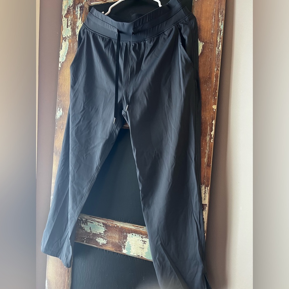 Charcoal Gray Drawstring Joggers